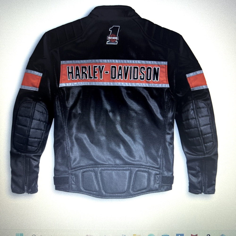 HARLEY DAVIDSON MEN’s Trenton Mesh Riding Jacket.